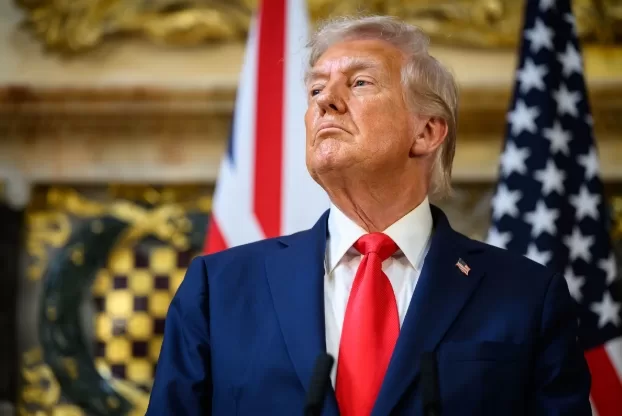 Donald Trump in England